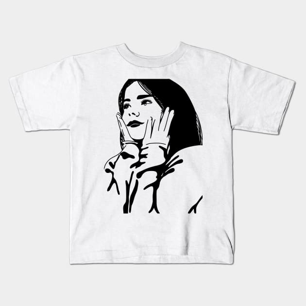 Bjork Kids T-Shirt by JoannaPearson